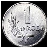 1949 Poland 1 Grosz