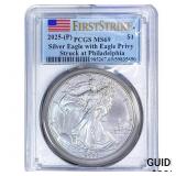 2025 Silver Eagle PCGS MS69
