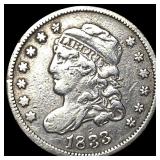 1833 Capped Bust Half Dime LIGHTLY CIRCULATED