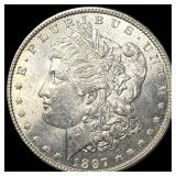1897-S Silver Morgan Dollar CHOICE BU