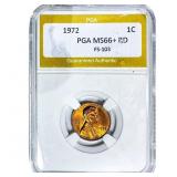 1972 Wheat Cent PGA MS66+ RD