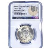 1960-D Franklin Half Dollar NGC BU