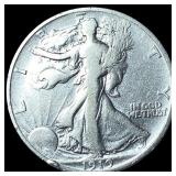 1919-D Silver Walking Liberty Half Dollar LIGHTLY