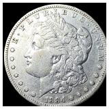 1884-S Silver Morgan Dollar LIGHTLY  CIRCULATED