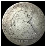 1877 Seated Liberty Half Dollar NICELY  CIRCULATE