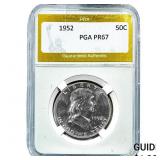 1952 Franklin Half Dollar PGA PR67