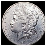 1904-S Silver Morgan Dollar CLOSELY  UNCIRCULATED