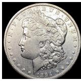 1894-O Silver Morgan Dollar NEARLY  UNCIRCULATED