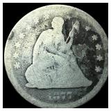 1877 Seated Liberty Quarter NICELY CIRCULATED