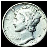 1943 Mercury Dime UNCIRCULATED