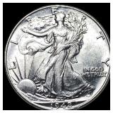 1942 Silver Walking Liberty Half Dollar  UNCIRCUL