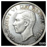 1950 Canada Silver Dollar