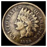1859 Indian Head Cent LIGHTLY CIRCULATED