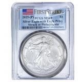 2025 Silver Eagle PCGS MS69