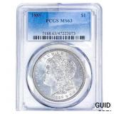 1889 Morgan Silver Dollar PCGS MS63