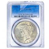 1935 Silver Peace Dollar PCGS AU58