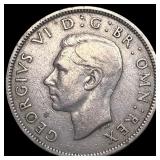 1948 Great Britain Copper Nickel 2 Shillings