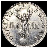1966 Peru Silver 20 Soles