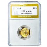 1926 $2.5 Gold Sesquicentennial PGA MS65+