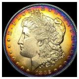 1882 Toned Morgan Silver Dollar UNCIRCULATED