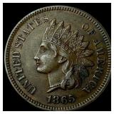 1865 Indian Head Cent CHOICE AU