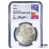 1882 Morgan Silver Dollar NGC MS64