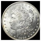 1904-O Silver Morgan Dollar CHOICE BU