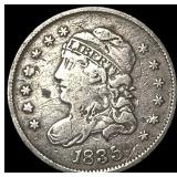 1835 Capped Bust Half Dime LIGHTLY CIRCULATED