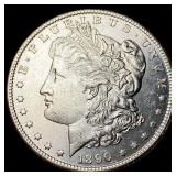 1890-S Silver Morgan Dollar CHOICE AU
