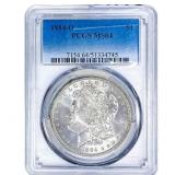 1884-O Morgan Silver Dollar PCGS MS64