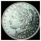 1887 Silver Morgan Dollar CHOICE BU