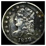 1833 Capped Bust Half Dime LIGHTLY CIRCULATED