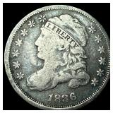 1836 Capped Bust Dime LIGHTLY CIRCULATED