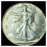1946-D Silver Half Dollar CHOICE BU