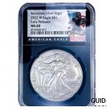 2022-W Silver Eagle NGC MS69