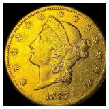 1887-S Gold $20 Liberty Head Double Eagle  CLOSEL