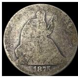 1875 Seated Liberty Half Dollar NICELY  CIRCULATE