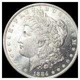1884-S Silver Morgan Dollar CHOICE BU