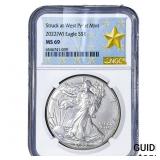 2022-W Silver Eagle NGC MS69