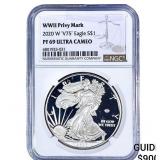 2020-W Silver Eagle NGC PF69 Ultra Cameo
