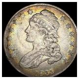 1835 Capped Bust Half Dollar NEARLY  UNCIRCULATED