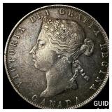 1901 Canada Silver 50 Cents