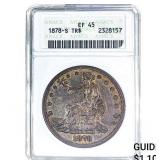 1878-S Silver Trade Dollar ANACS EF45