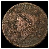 1833 Coronet Head Large Cent NICELY  CIRCULATED
