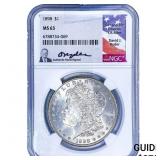 1898 Morgan Silver Dollar NGC MS63