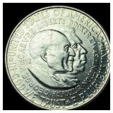 1952 Silver Half Dollar Booker T. Washington GEM B