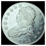 1824 Capped Bust Half Dollar CHOICE AU