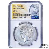 2023 Silver Peace Dollar NGC MS70