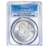 1896 Morgan Silver Dollar PCGS MS63