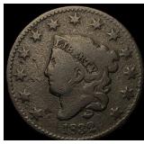 1832 Coronet Head Large Cent LIGHTLY  CIRCULATED